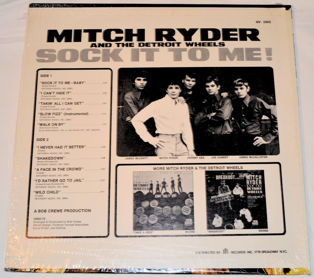 Ryder, Mitch - Sock It To Me