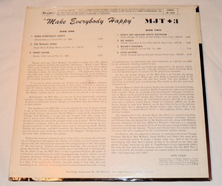 MJT+3 - Make Everybody Happy