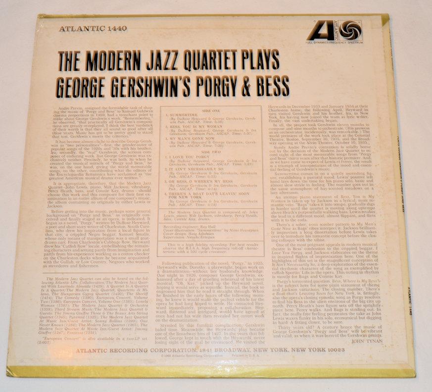 Modern Jazz Quartet - Porgy & Bess