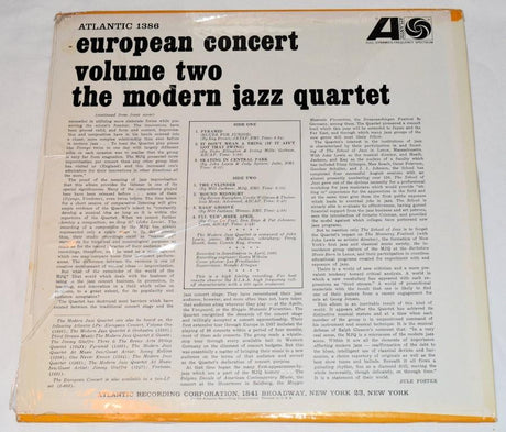 Modern Jazz Quartet - European Concert Two