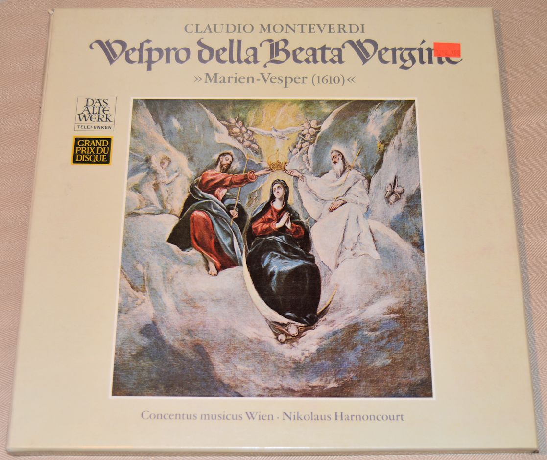 Monteverdi, Claudio - Velpro Della Beata Vergine