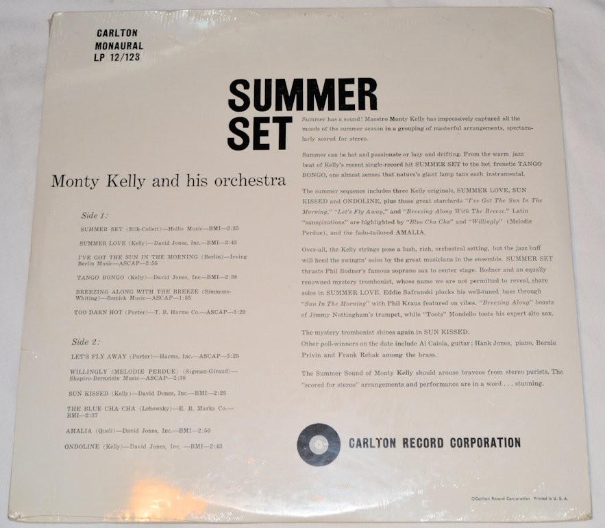 Kelly, Monty - Summer Set