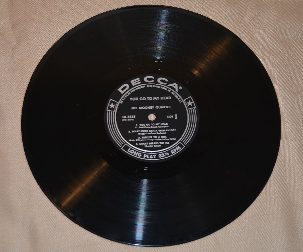 Mooney, Joe Quartet - You Go To My Head