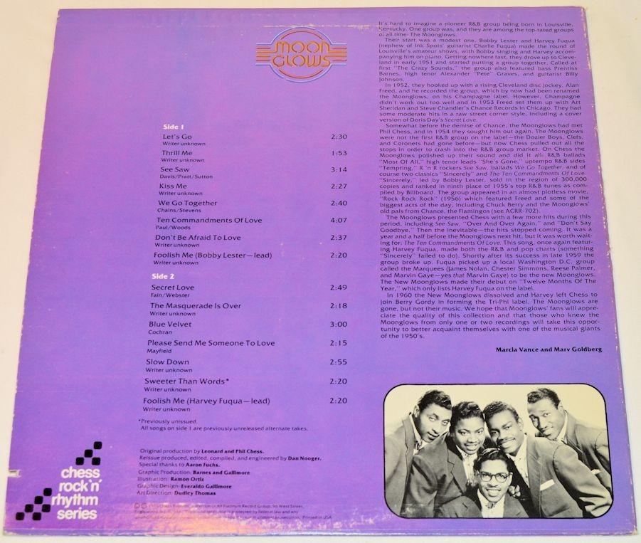 Moonglows, The - Chess Series