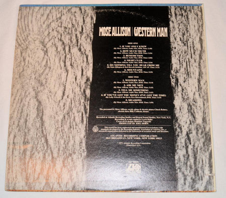 Allison, Mose - Western Man