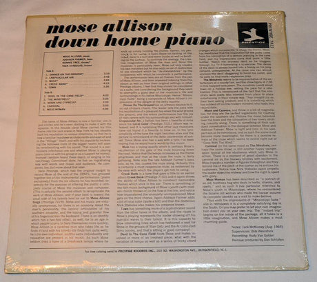 Allison, Mose - Down Home Piano