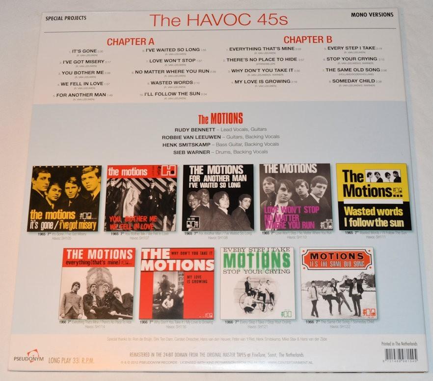 Motions, The - Wasted Words