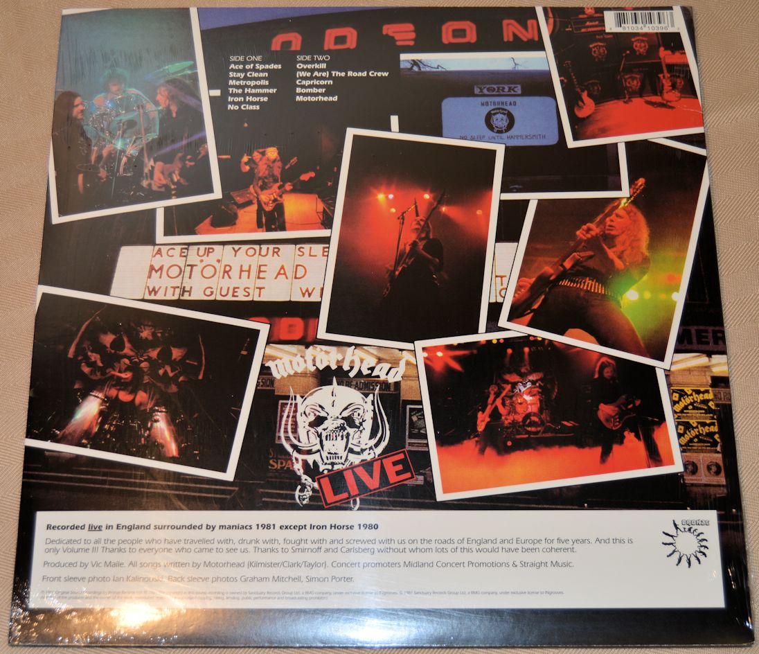 Motorhead - No Sleep Til Hammersmith