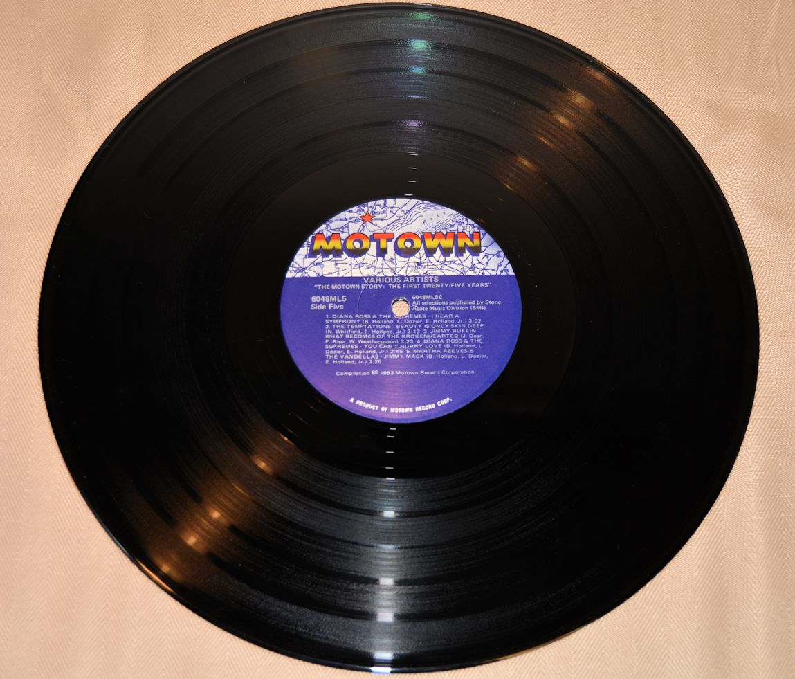Various - Motown Story, The First 25 Years, Vinyl Record Album 5LP