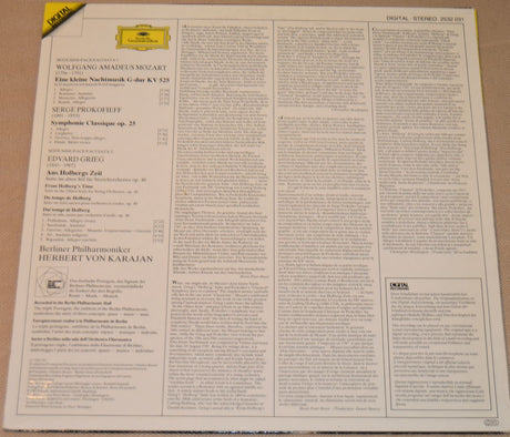 Mozart - Eine Kleine Nachtmusick - Berlin Philharmonic - Herbert Von Karajan