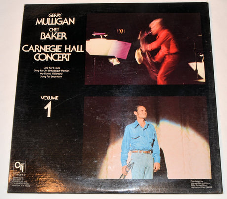 Mulligan / Baker - Carnegie Hall Concert Volume 1