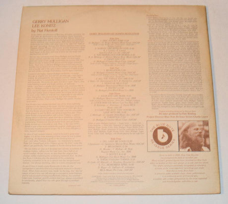 Mulligan / Konitz - Revelation