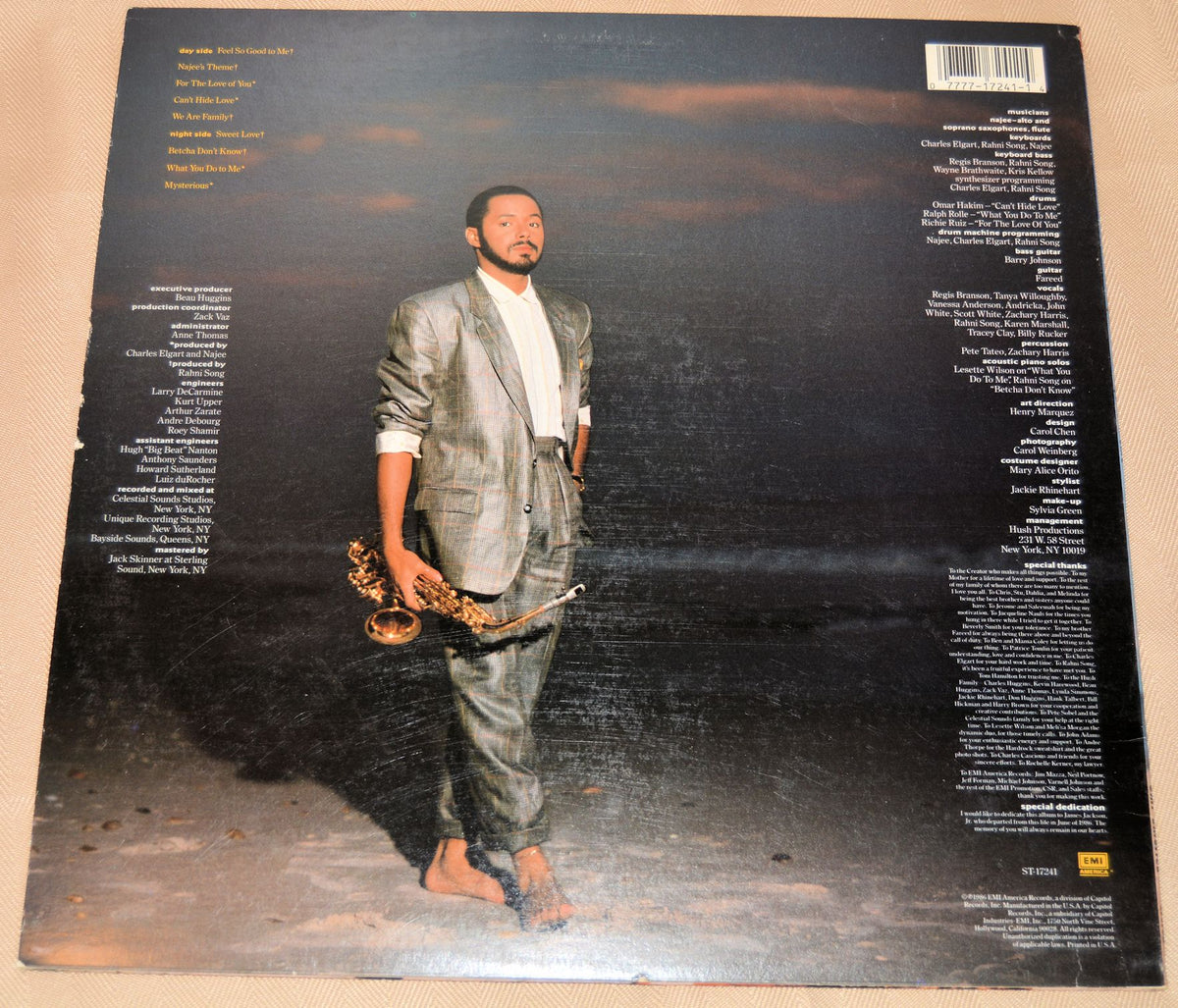 Najee Rising Sun Najee - Najee's Theme – Joe's Albums