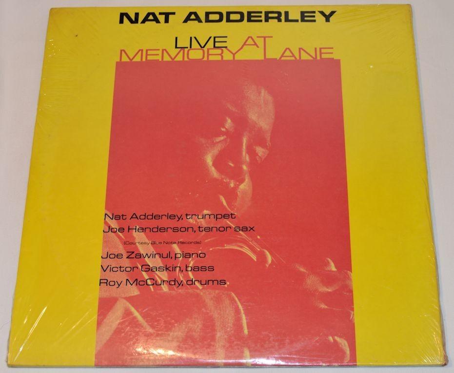 Adderley, Nat - Live At Memory Lane