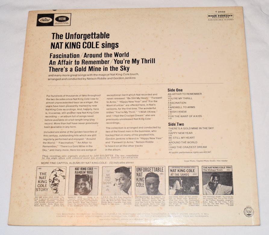 Cole, Nat King - Sings The Great Songs