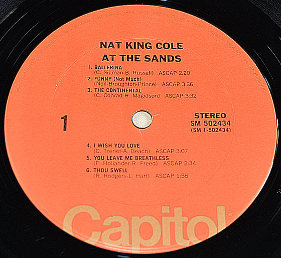 Cole, Nat King - At The Sands