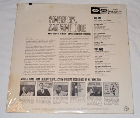 Cole, Nat King - Sincerely