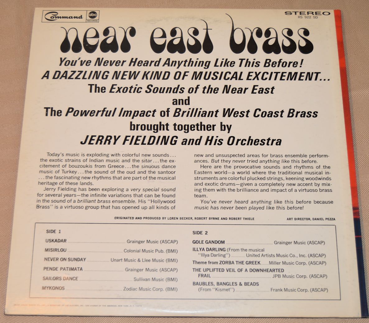 Fielding, Jerry - Near East Brass