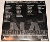 Negative Approach - Ready To Fight