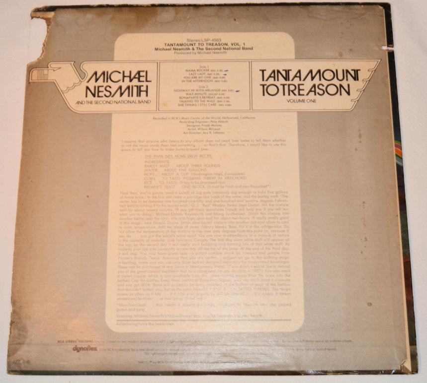 Nesmith, Michael - Tantamount To Treason