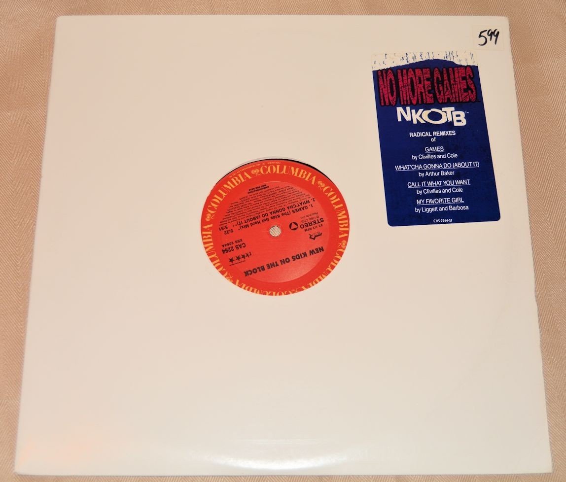 New Kids On the Block - Games