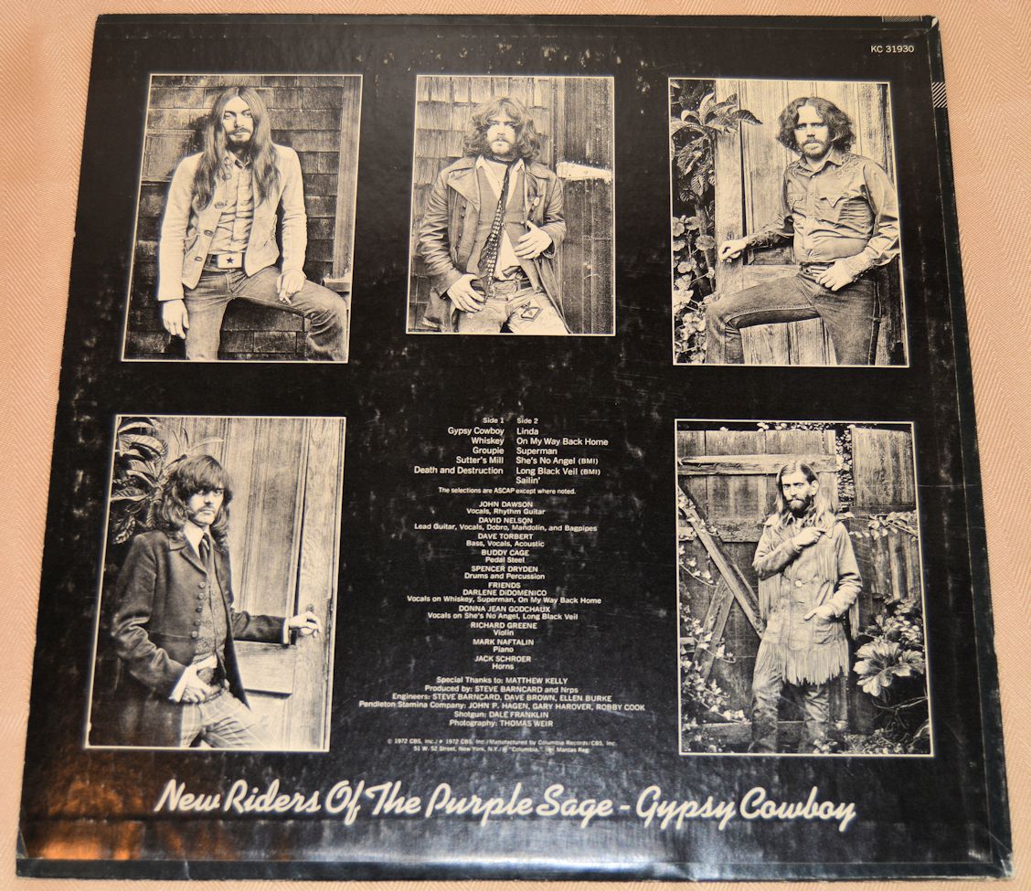 New Riders of The Purple Sage - Gypsy Cowboy