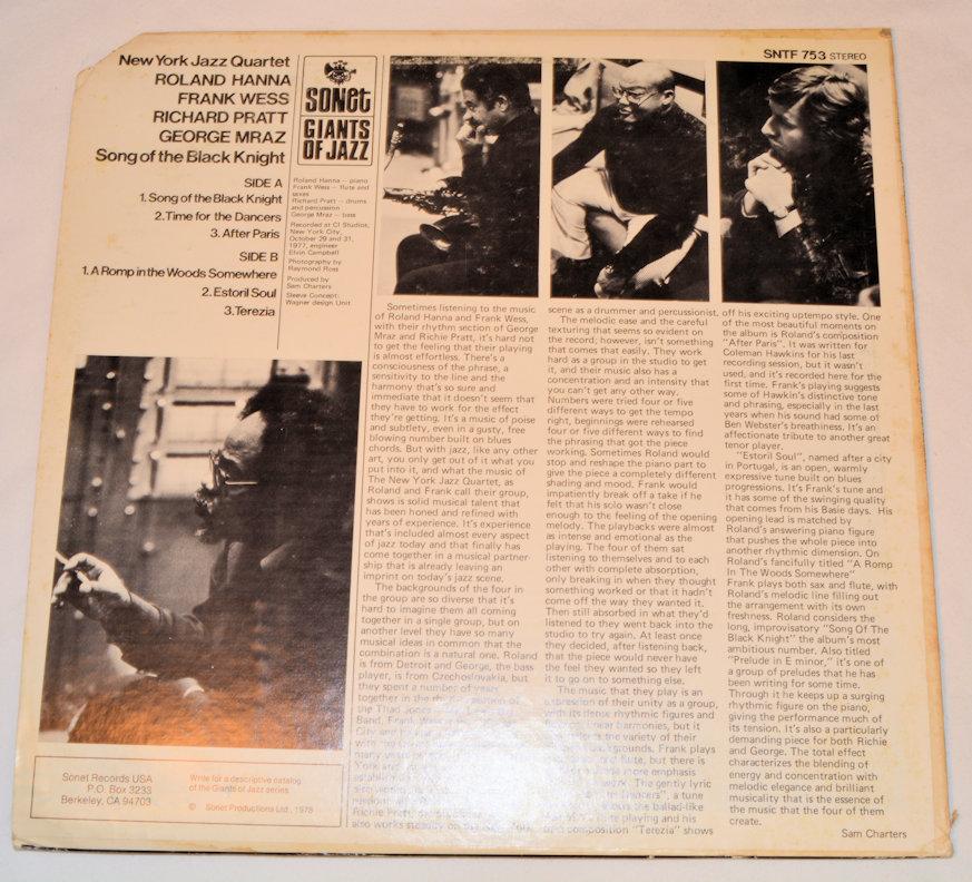 New York Jazz Quartet - Song Of Black Knight