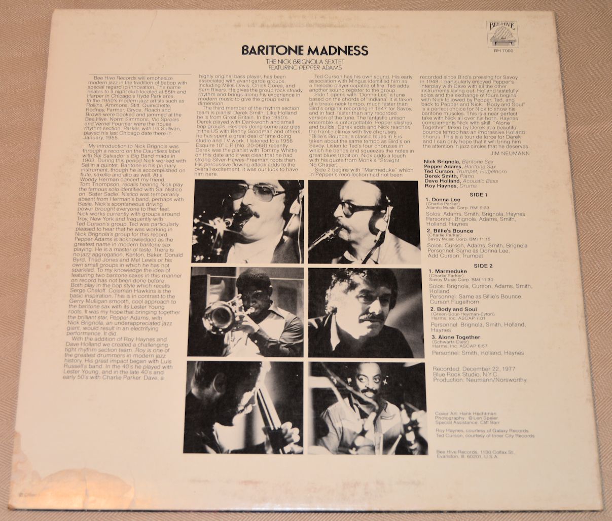 Brignola, Nick Sextet - Baritone Madness