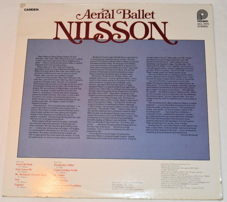 Nilsson - Ariel Ballet