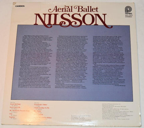 Nilsson - Ariel Ballet