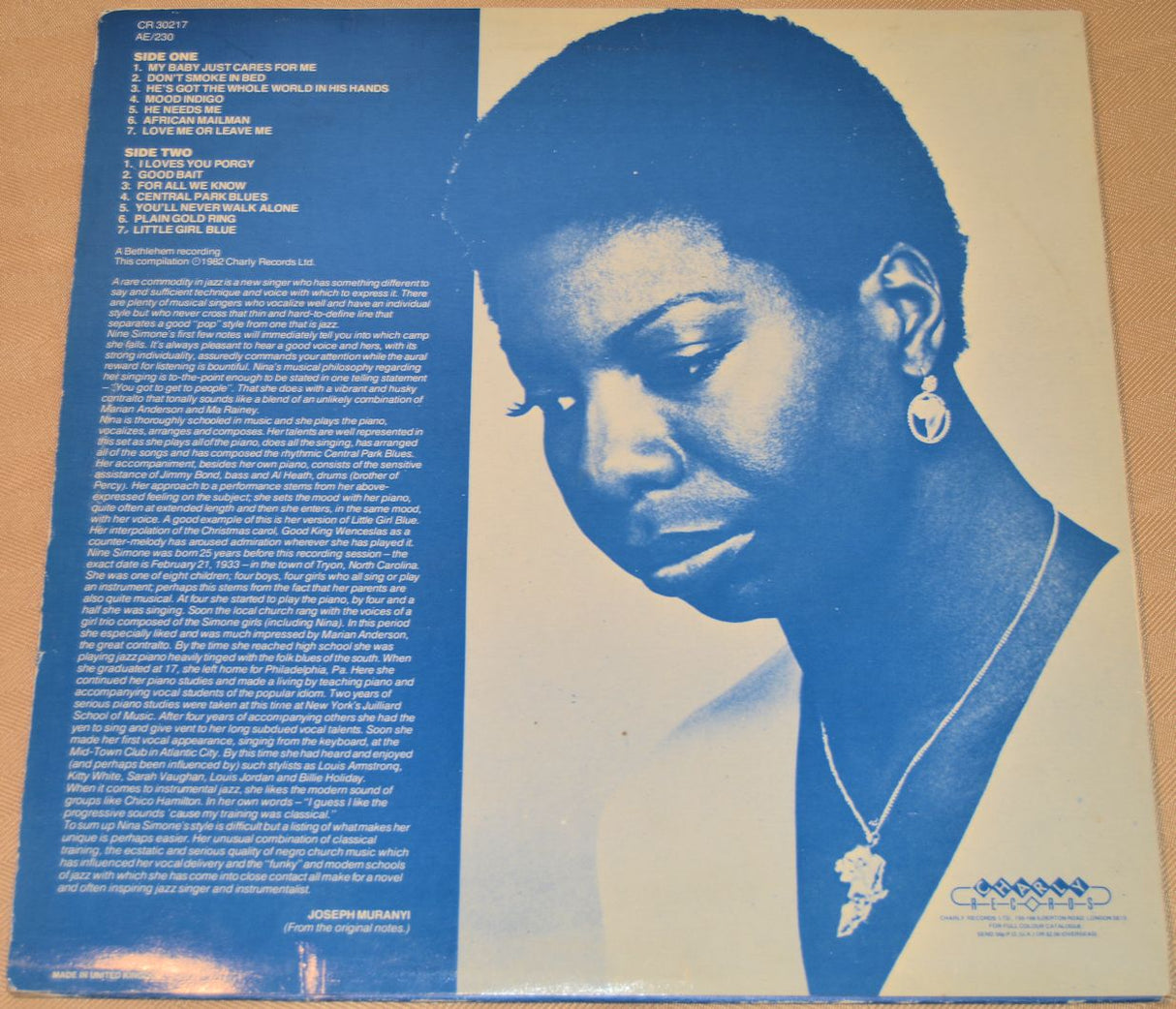 Simone, Nina - My Baby Just Cares For Me