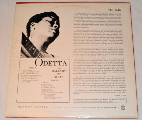 Odetta - Sings Ballads & Blues