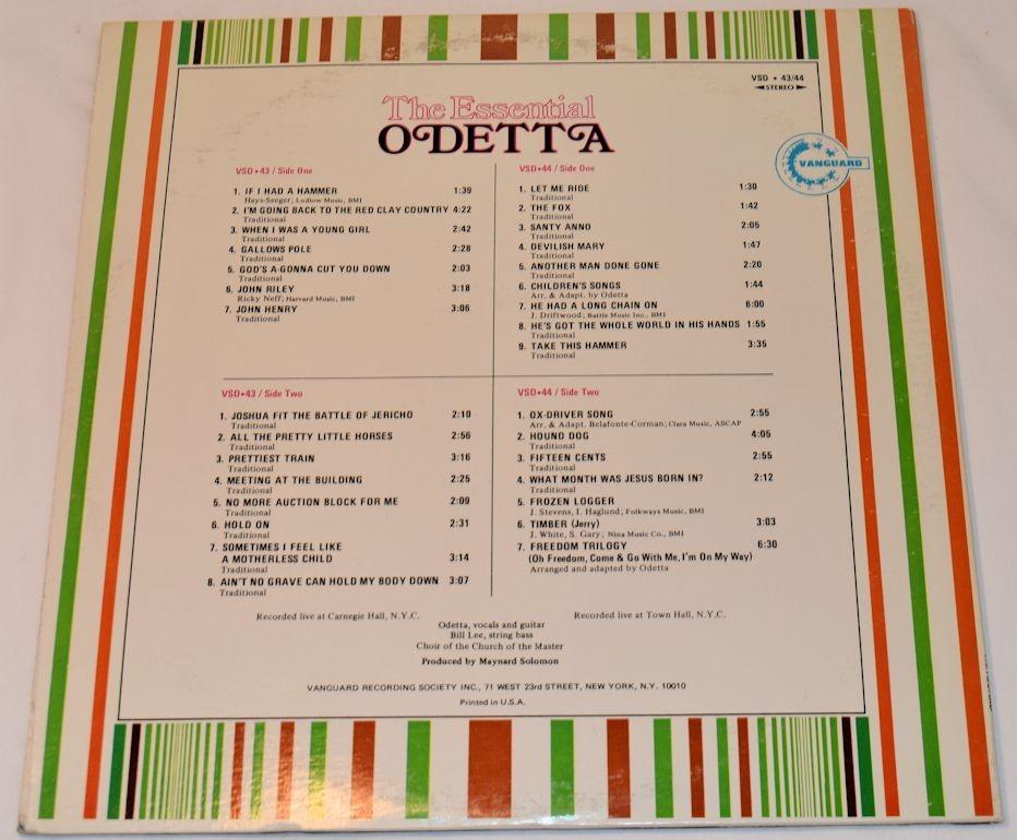 Odetta - The Essential
