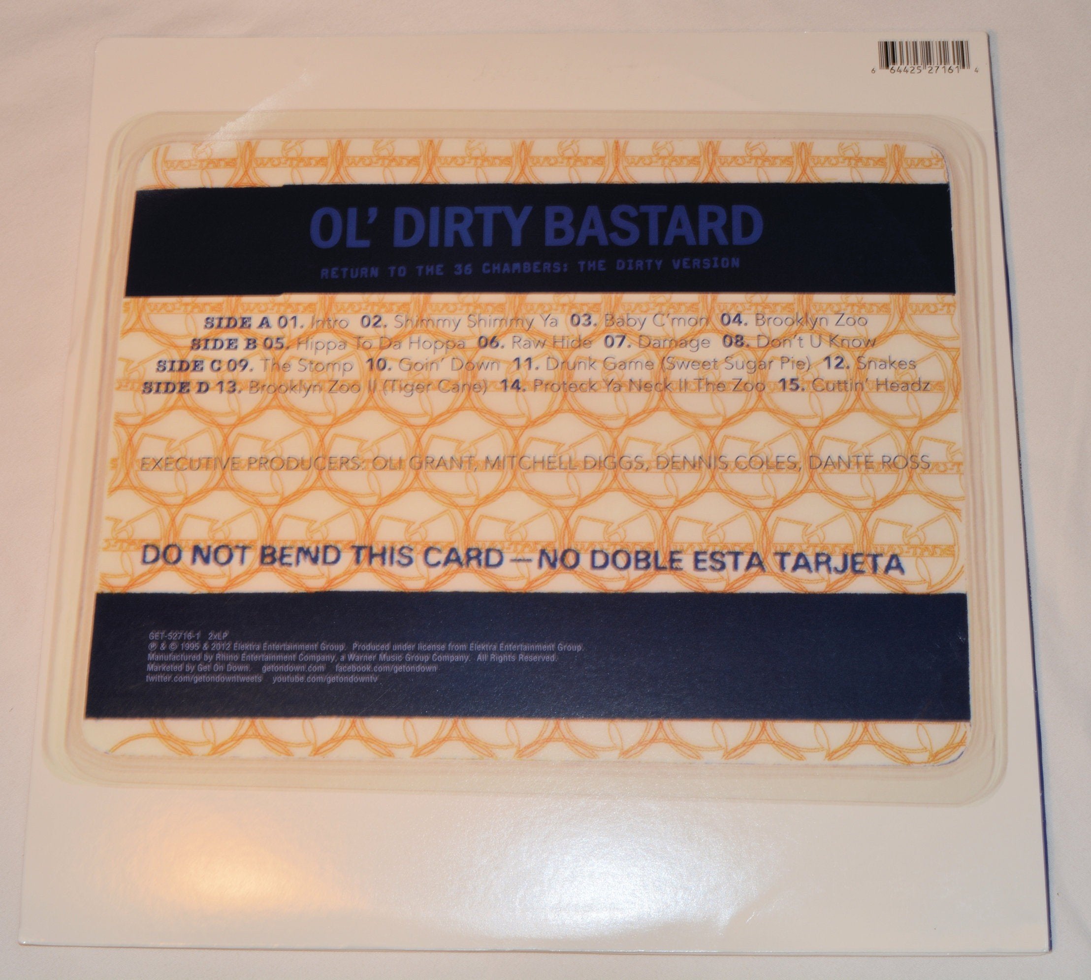 OL'DIRTY BASTARD レコードオリジナル盤 OL' DIRTY BASTARD / N***a Please (LP) / Elektra | WAXPEND RECORDS