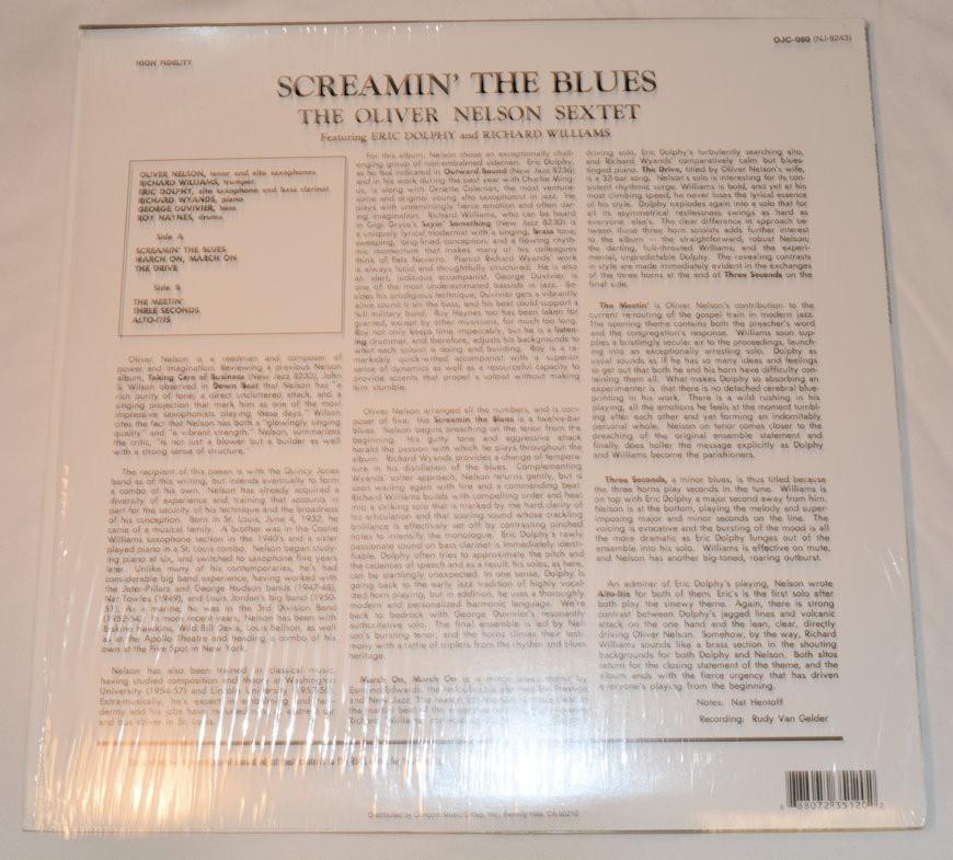 Nelson, Oliver - Screamin The Blues