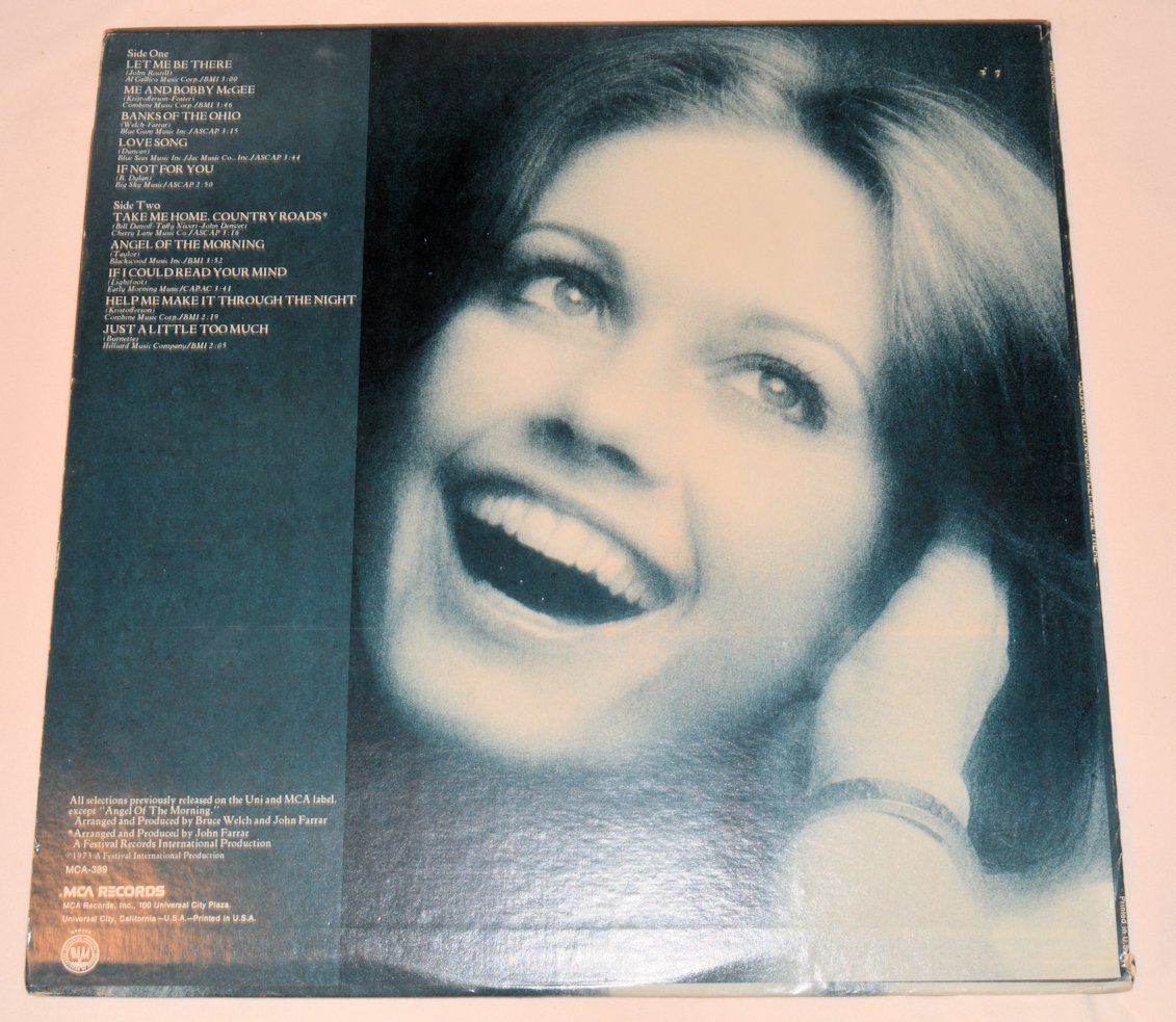 Newton-John, Olivia - Let Me Be There