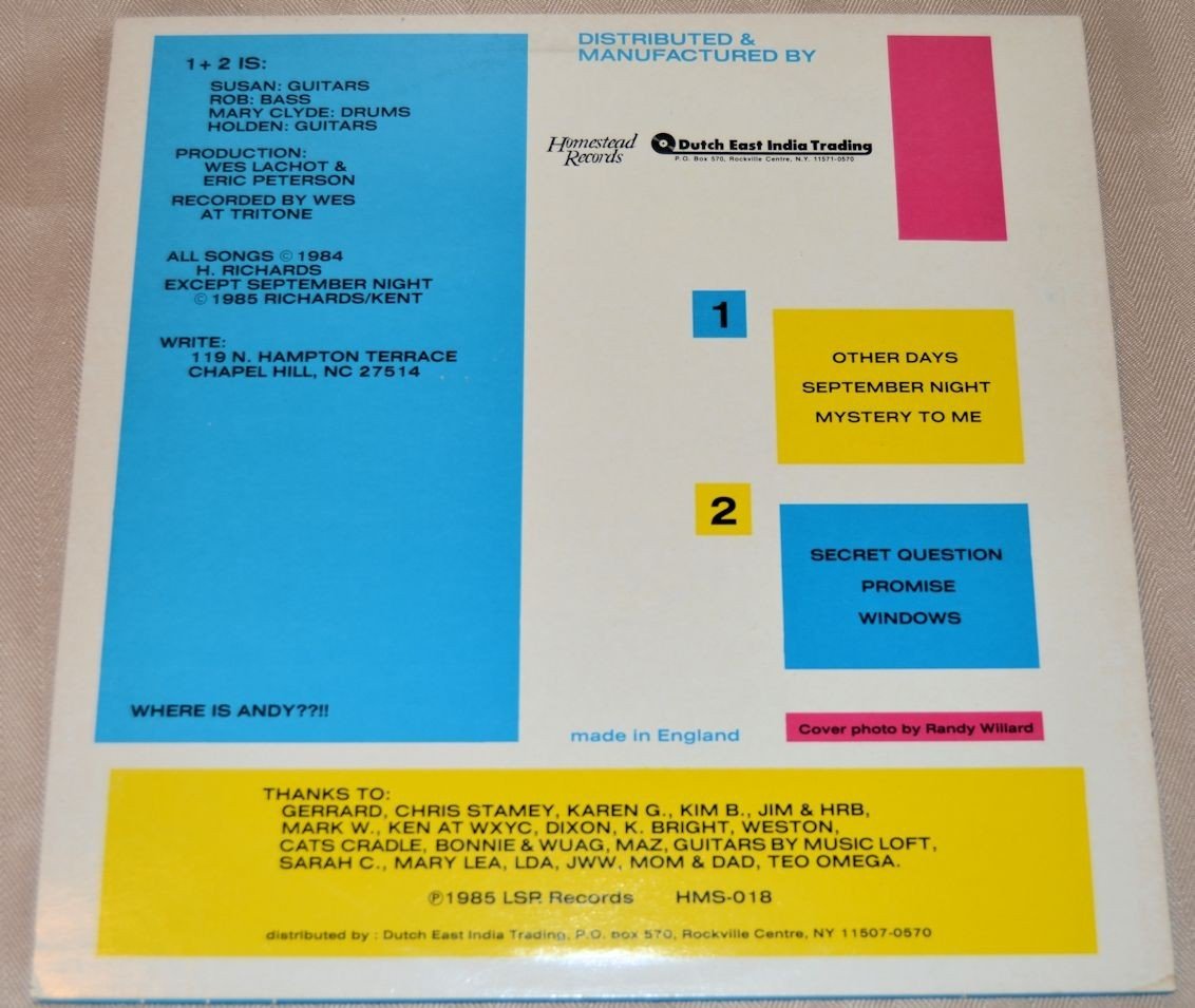 One Plus Two - The Ivy Room