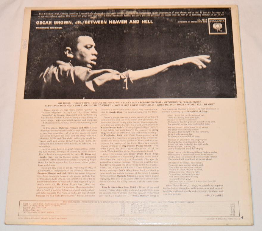 Brown, Oscar Jr - Between Heaven And Hell