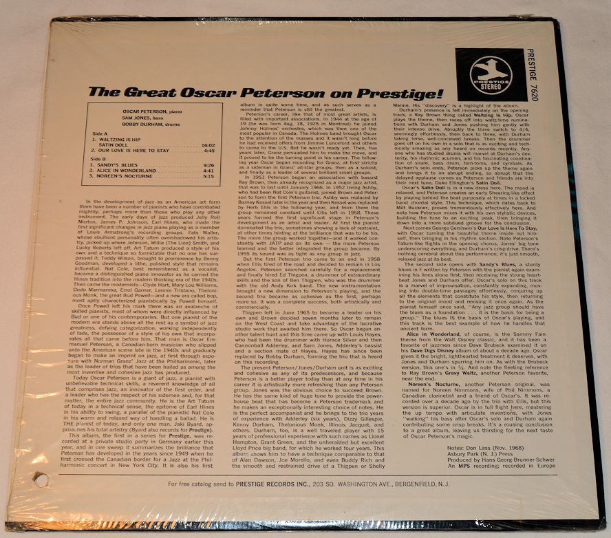 Peterson, Oscar - The Great