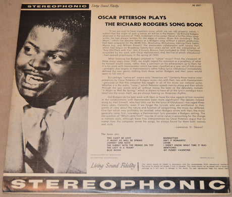 Peterson, Oscar - Plays Richard Rodgers