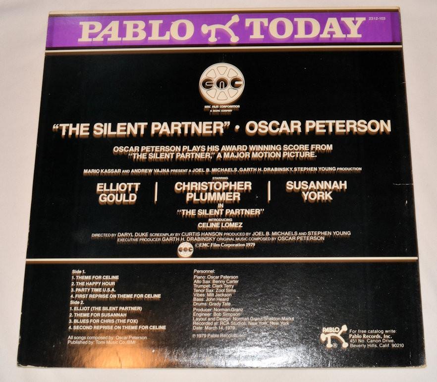 Peterson, Oscar - The Silent Partner