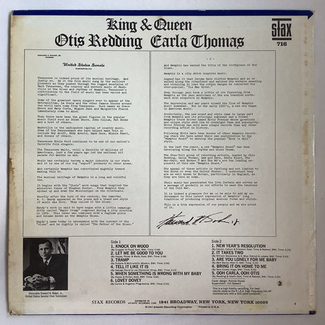 Redding, Otis - King & Queen