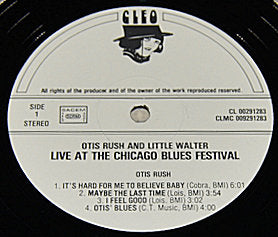 Rush, Otis & Little Walter – Live Chicago Blues Festival