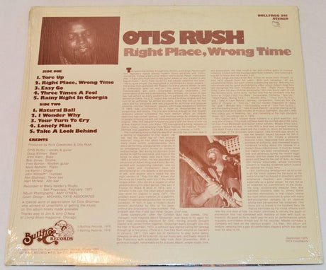 Rush, Otis - Right Place Wrong Time