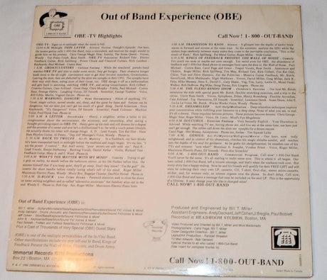 Out Of Band Experience - Call Now! 1-800-OUT-BAND