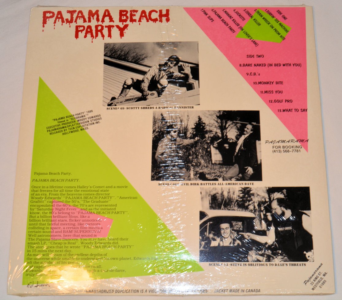 Pajama Slave Dancers - Pajama Beach Party