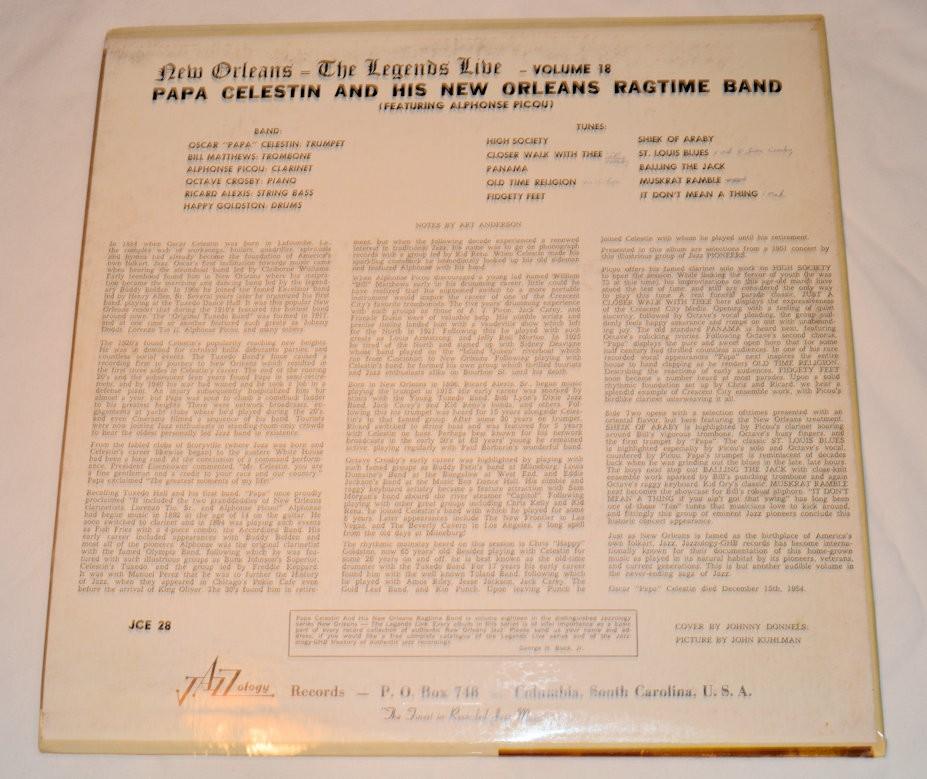 Papa Celestin - New Orleans Ragtime Band