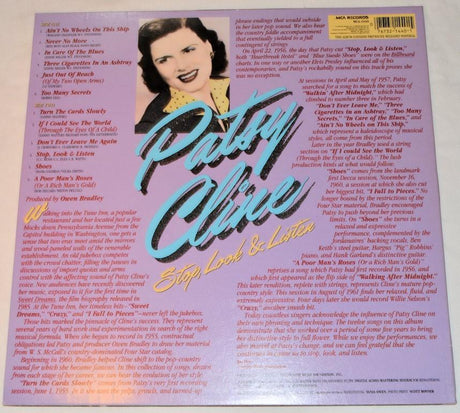 Cline, Patsy - Stop, Look & Listen
