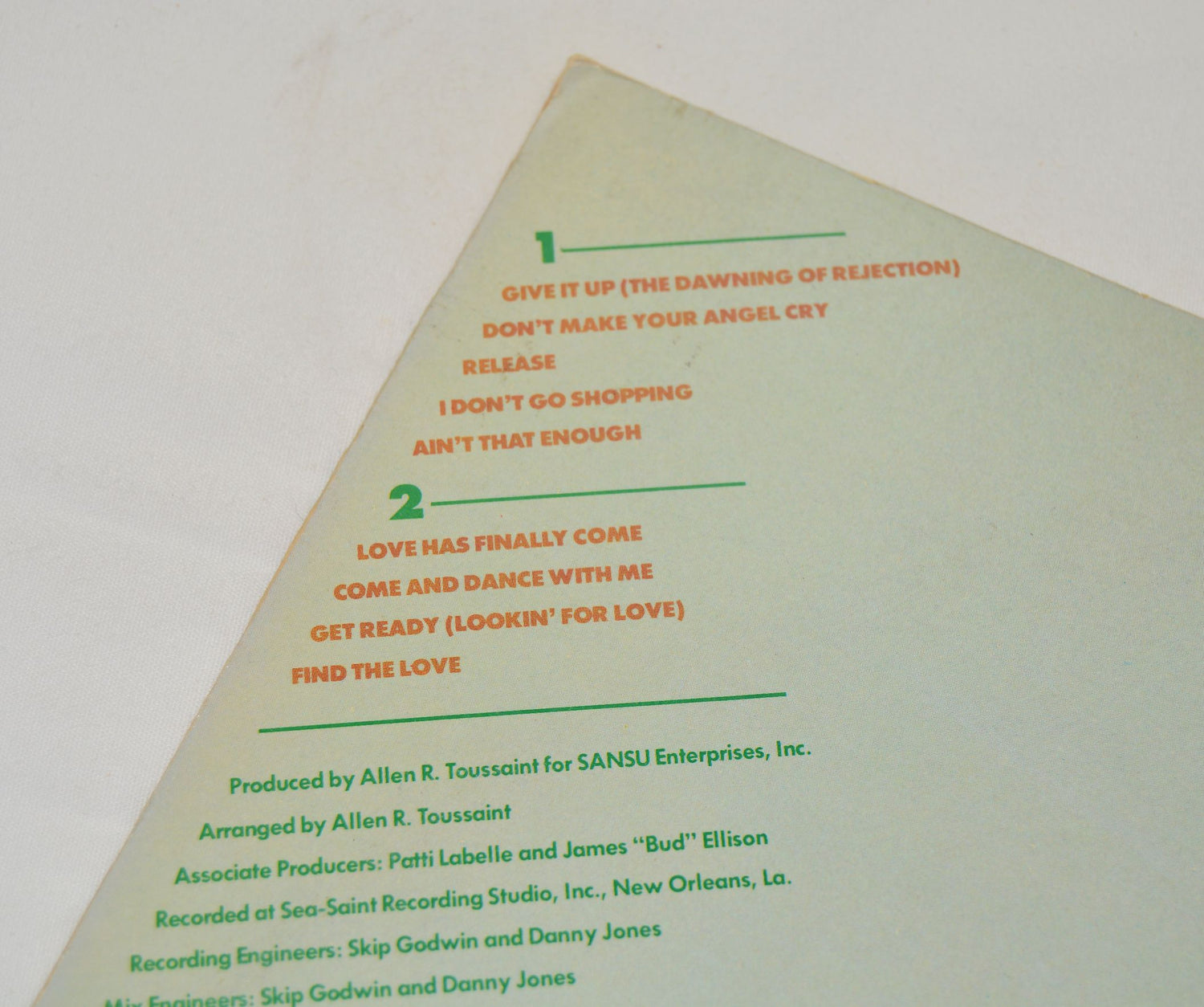 Labelle, Patti - Released