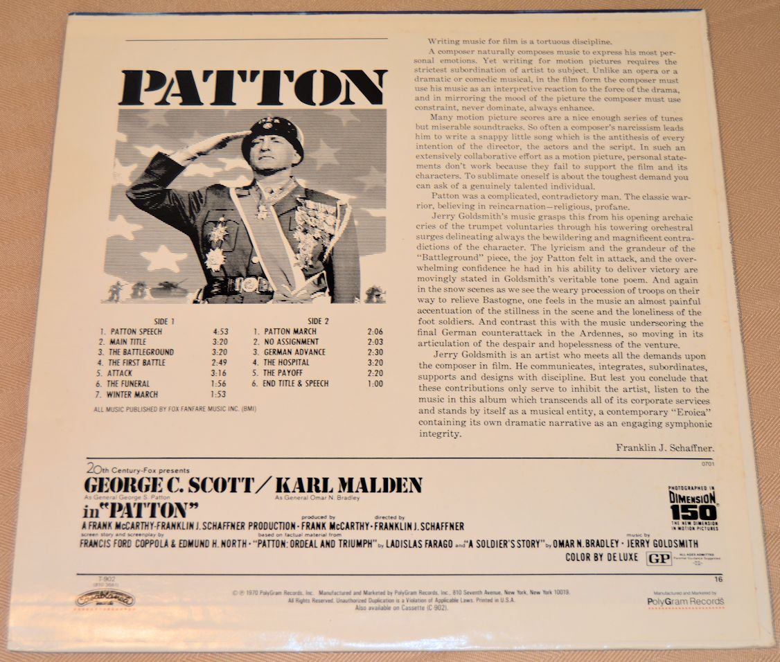 Soundtrack - Patton